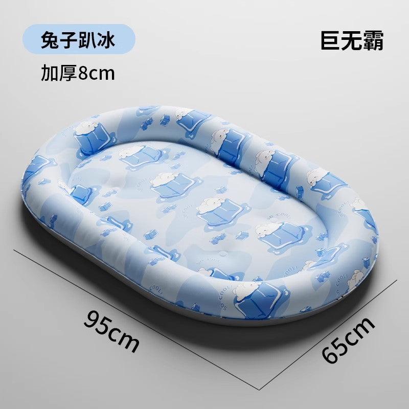 Cat Ice Pad Pet Summer Mat Recliner Summer Cooling Artifact Cat Hammock Ice Nest Sofa Cradle for Sleeping