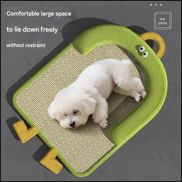 Dog Kennel Summer Removable and Washable Mat for Sleeping, Universal Medium-Sized Dog Bed Floor Mat for All Seasons, Summer Cooling Cat Mat