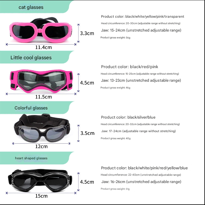 pet dog motorcycle helmet cat little helmet dog hat with glasses accessories dog safety helmet
