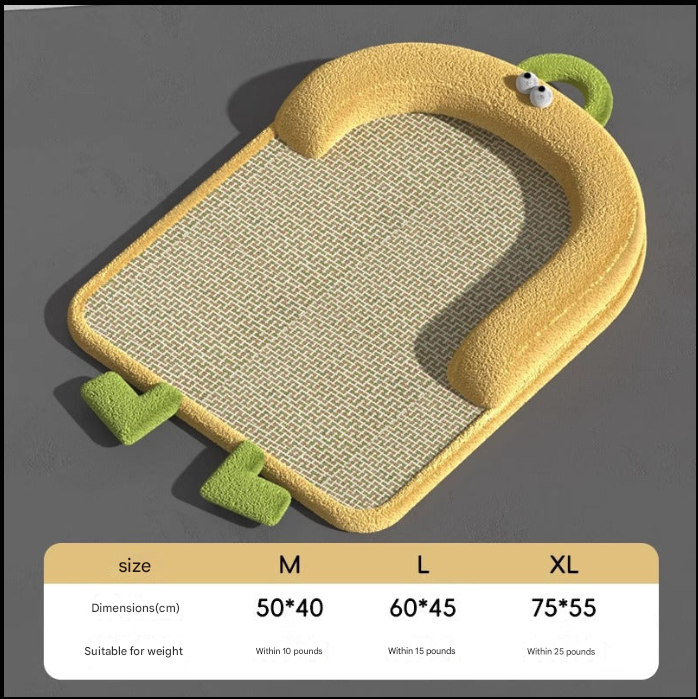 Dog Kennel Summer Removable and Washable Mat for Sleeping, Universal Medium-Sized Dog Bed Floor Mat for All Seasons, Summer Cooling Cat Mat