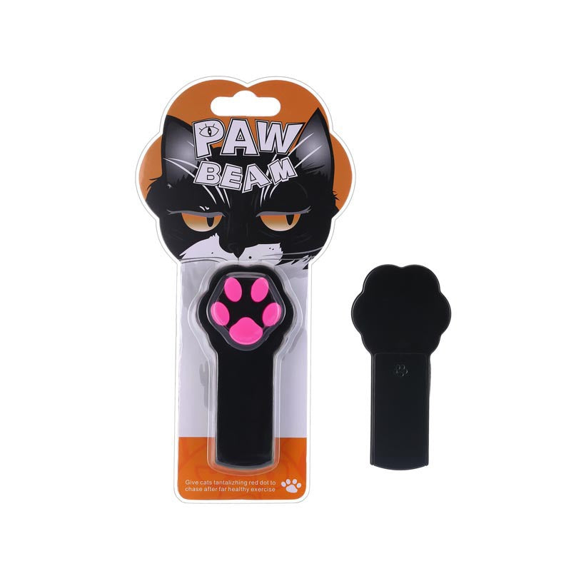 Explosions Pet Supplies Cat Toy Cat Claw Footprint Infrared Laser Light Laser Pen Self-Hi Artifact Cat Teaser