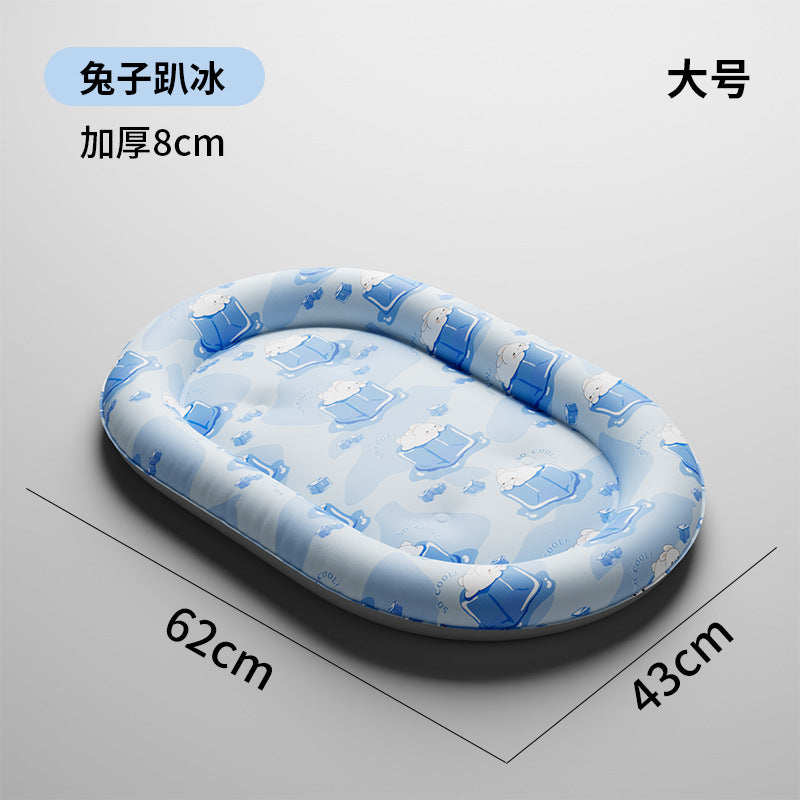 Cat Ice Pad Pet Summer Mat Recliner Summer Cooling Artifact Cat Hammock Ice Nest Sofa Cradle for Sleeping