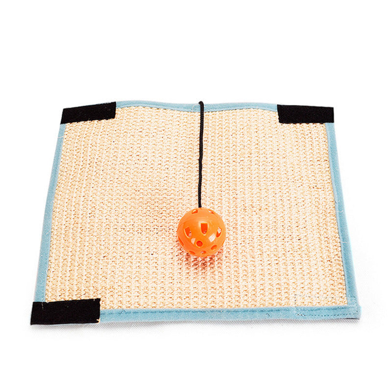 Factory direct pet cat toy cat claw grinder wear-resistant scratch table leg sisal pad cat scratch board seamless generation