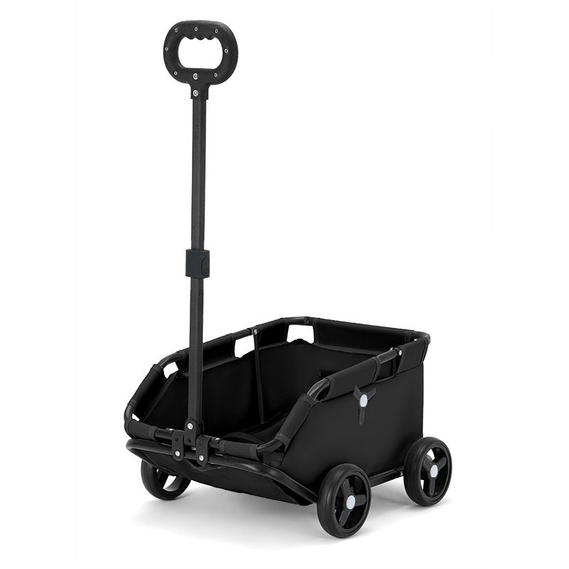 Small Pet Cart Dog Cat Teddy Baby Cart Out Small Pet Cart Lightweight Foldable Outdoor