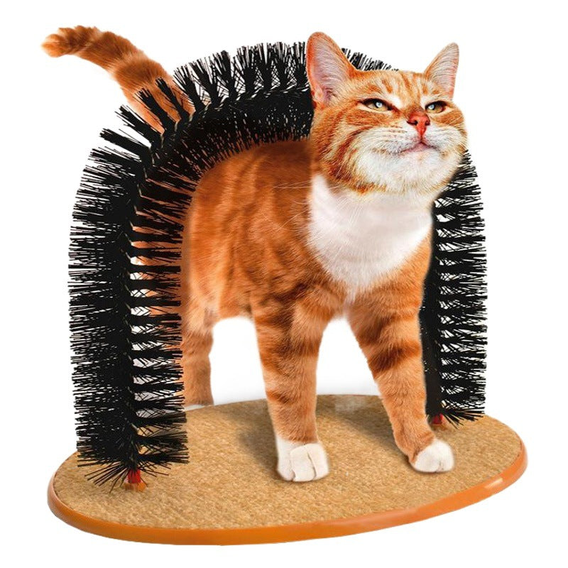 Factory Direct Pet supplies cat itch device arch massage brush cat brush brush cat scratch plate wholesale