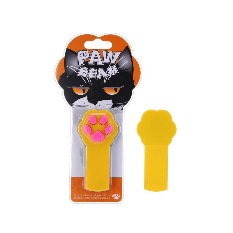 Explosions Pet Supplies Cat Toy Cat Claw Footprint Infrared Laser Light Laser Pen Self-Hi Artifact Cat Teaser