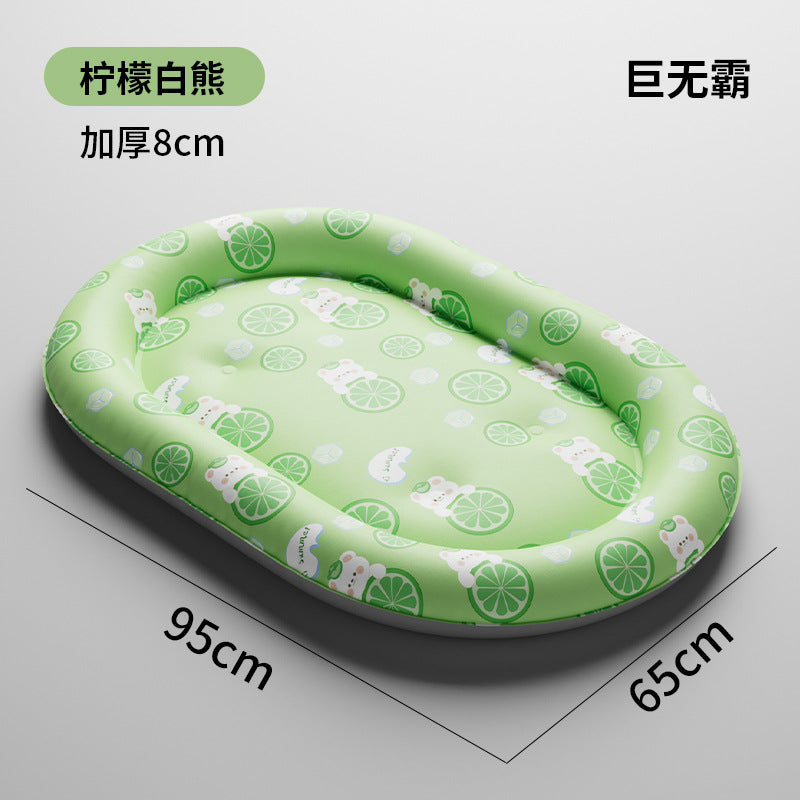 Cat Ice Pad Pet Summer Mat Recliner Summer Cooling Artifact Cat Hammock Ice Nest Sofa Cradle for Sleeping