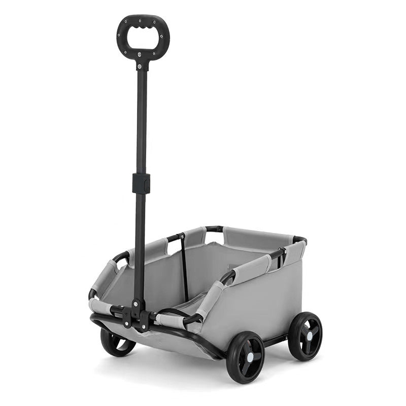 Small Pet Cart Dog Cat Teddy Baby Cart Out Small Pet Cart Lightweight Foldable Outdoor