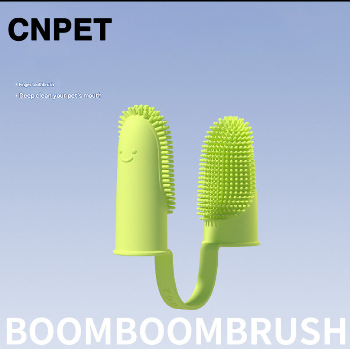 hot pet toothbrush dog cat pet supplies teeth cleaning finger sleeve oral cleaning tools