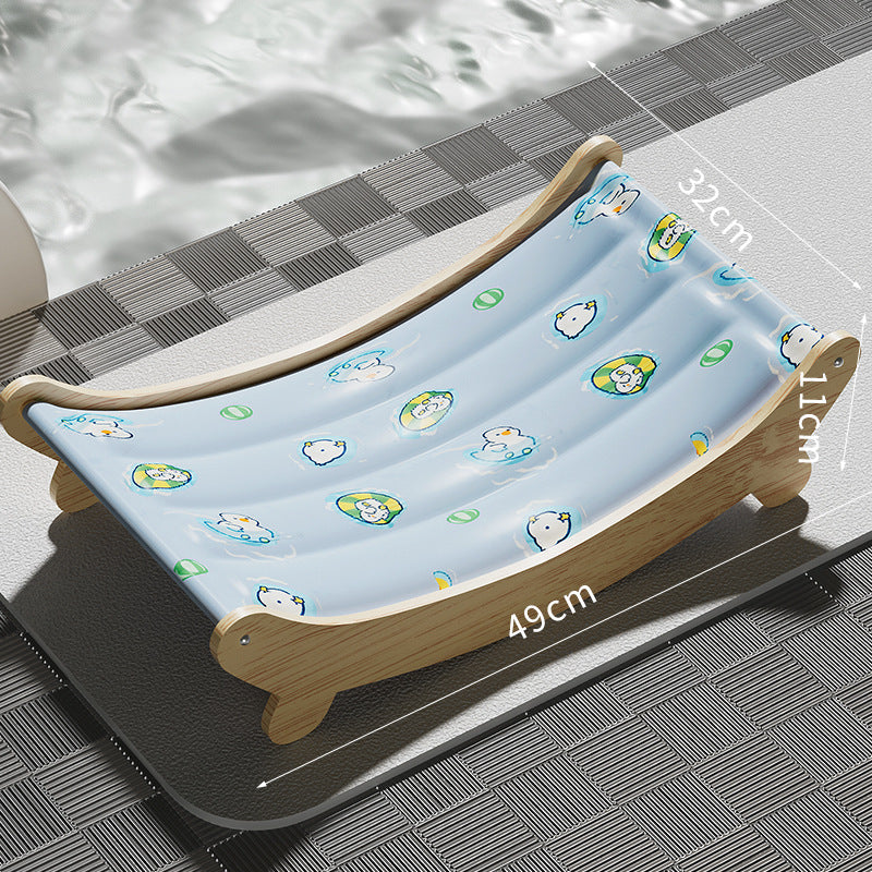 Cat Ice Pad Pet Summer Mat Recliner Summer Cooling Artifact Cat Hammock Ice Nest Sofa Cradle for Sleeping