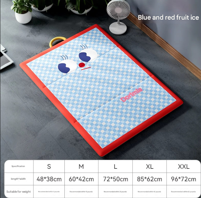 Pet Ice Mat Summer Dog Cooling Ice Nest Mat Cat Nest Dog Kennel Waterproof Sleeping Mat Machine Washable Sleeping Mat