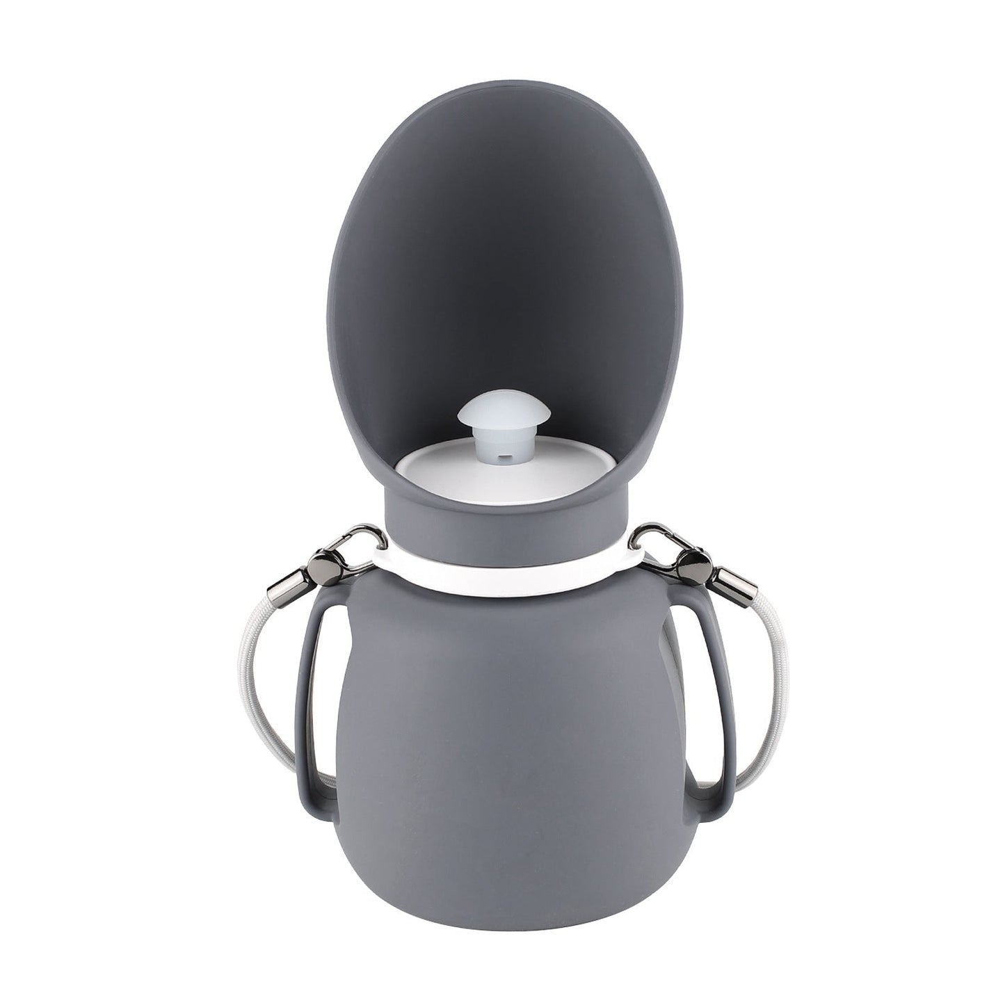 Cross-border new convenient foldable pet water bottle accompanying water cup outdoor dog walking water dispenser pet supplies