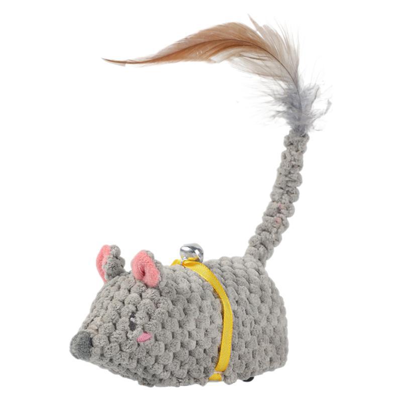 Cat Toy Mouse Can Run Electric Escape Simulation Mouse Rabbit Scratch Resistant Rechargeable Cat Toy Dog