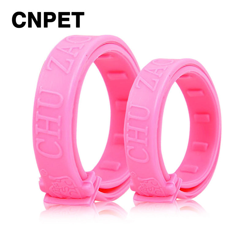 Cat Flea Extermination Collar Cats and Dogs Extracorporeal Insect Removal Flea Removal Collar Pet Dog Lice Extermination Anti-flea Collar Traceless Hair