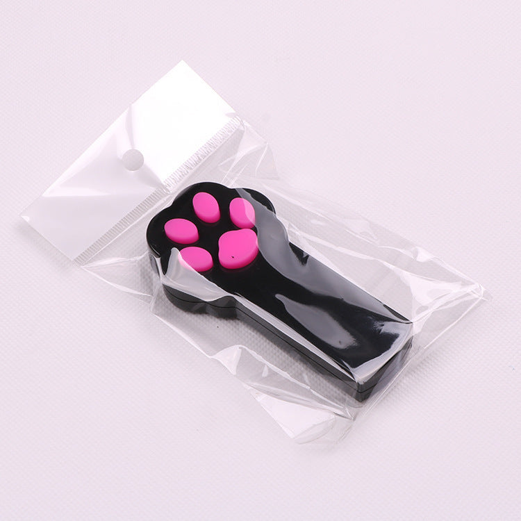 Explosions Pet Supplies Cat Toy Cat Claw Footprint Infrared Laser Light Laser Pen Self-Hi Artifact Cat Teaser