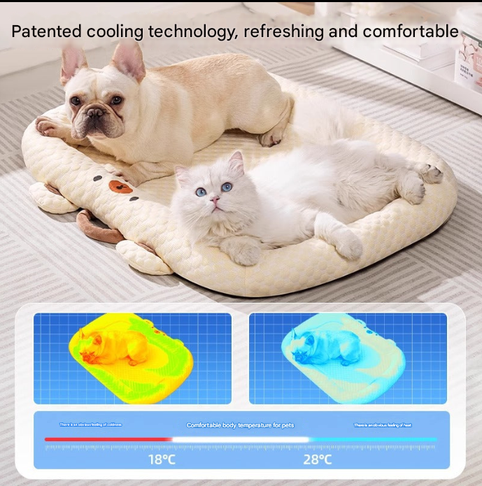 Dog Kennel for All Seasons, Summer Kennel, Small Size Dogs Mat, Dog Summer Sleeping Mat, Pet Dog Bed Ice Mat