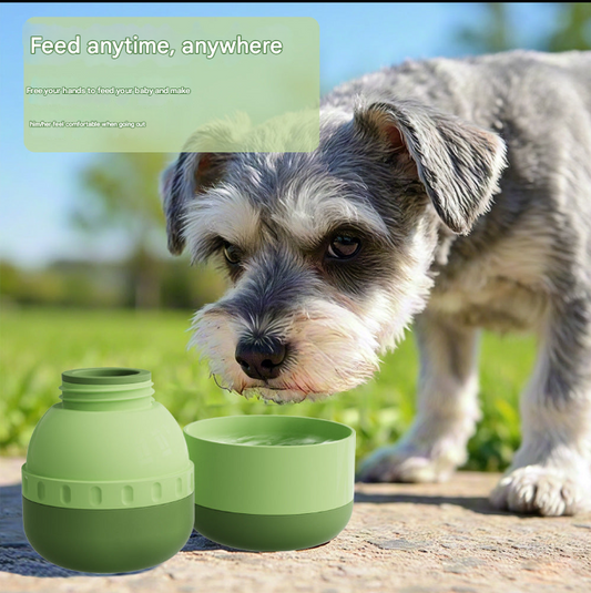 Customized Portable Pet Water Cup, Dog Walking Water Bottle, Dog Outing Water Cup, Outdoor Drinking Fountain, Silicone Pet Tumbler