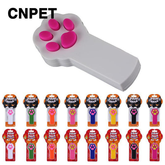 Explosions Pet Supplies Cat Toy Cat Claw Footprint Infrared Laser Light Laser Pen Self-Hi Artifact Cat Teaser
