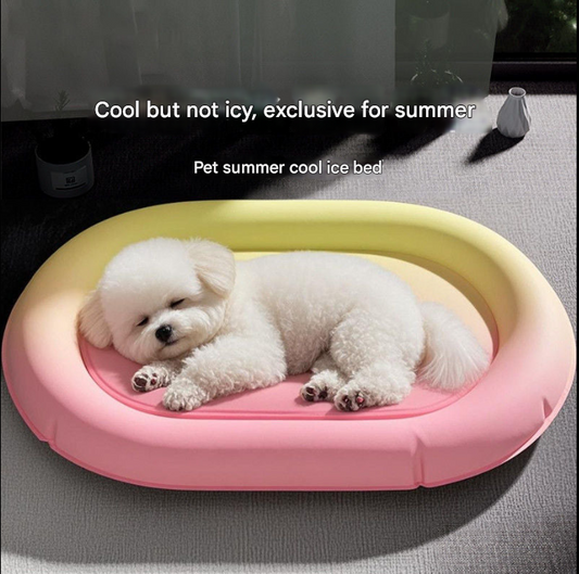 Pet Ice Pad, Dog Ice Nest Mat, Summer Cat Heatstroke Prevention Cool Nest, Summer Sleeping Cooling Kennel, Dog Ice Pad