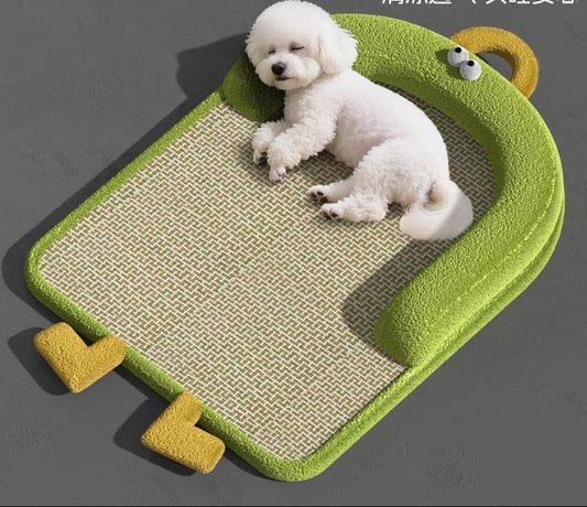 Dog Kennel Summer Removable and Washable Mat for Sleeping, Universal Medium-Sized Dog Bed Floor Mat for All Seasons, Summer Cooling Cat Mat