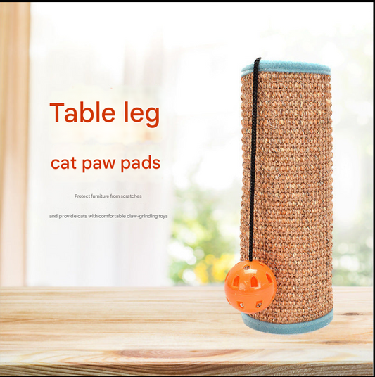 Factory direct pet cat toy cat claw grinder wear-resistant scratch table leg sisal pad cat scratch board seamless generation